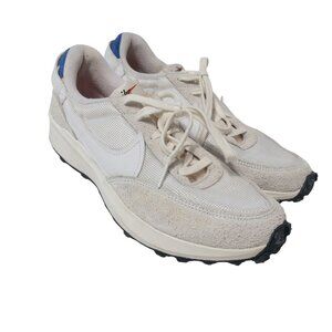 Nike Waffle Debut vintage trainers in summit white and game royal SZ 10.5